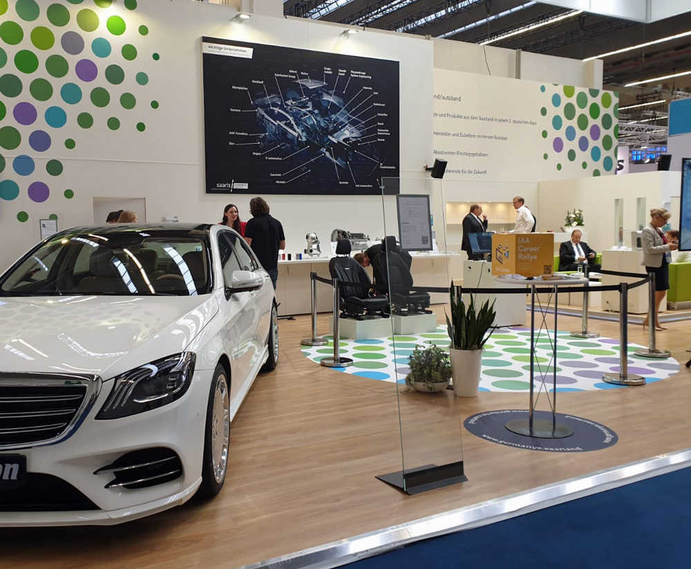 IAA, Automobilindustrie, Farben, Exklusiv, Korrosionsschutz, Messestand, Saarland